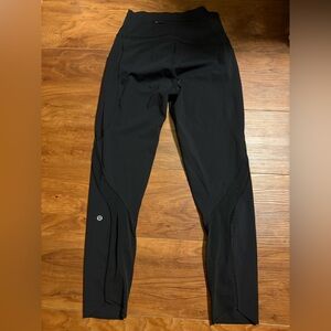 Lululemon Black High-Rise Athletic Leggings